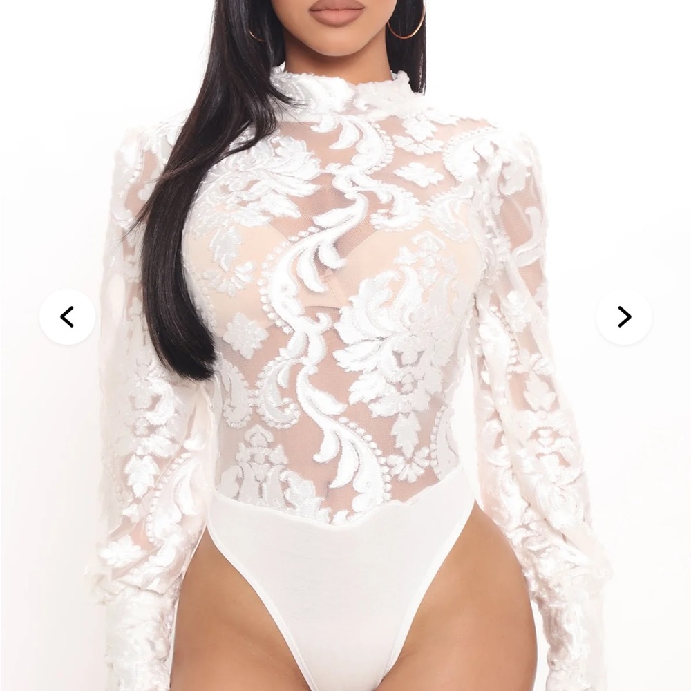 Fashion Nova Most Praised Mesh Bodysuit - Picture 2 of 9